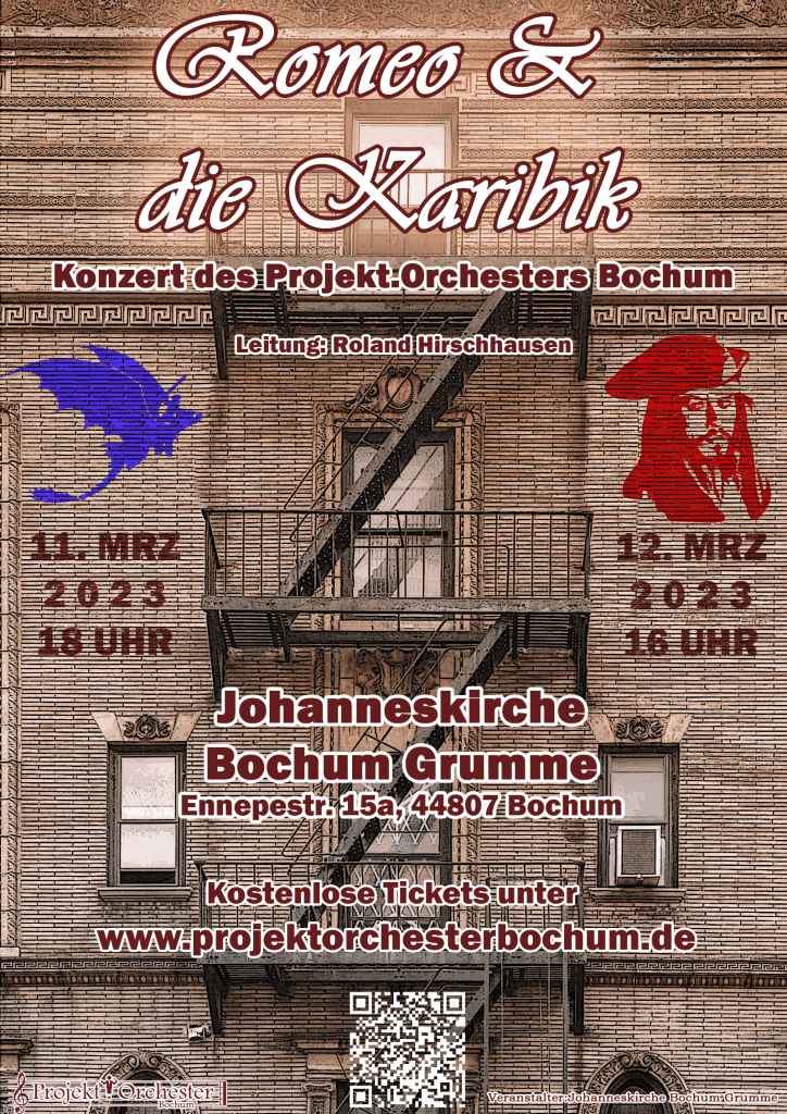 Konzert Projekt.Orchester Bochum: Romeo & die Karibik